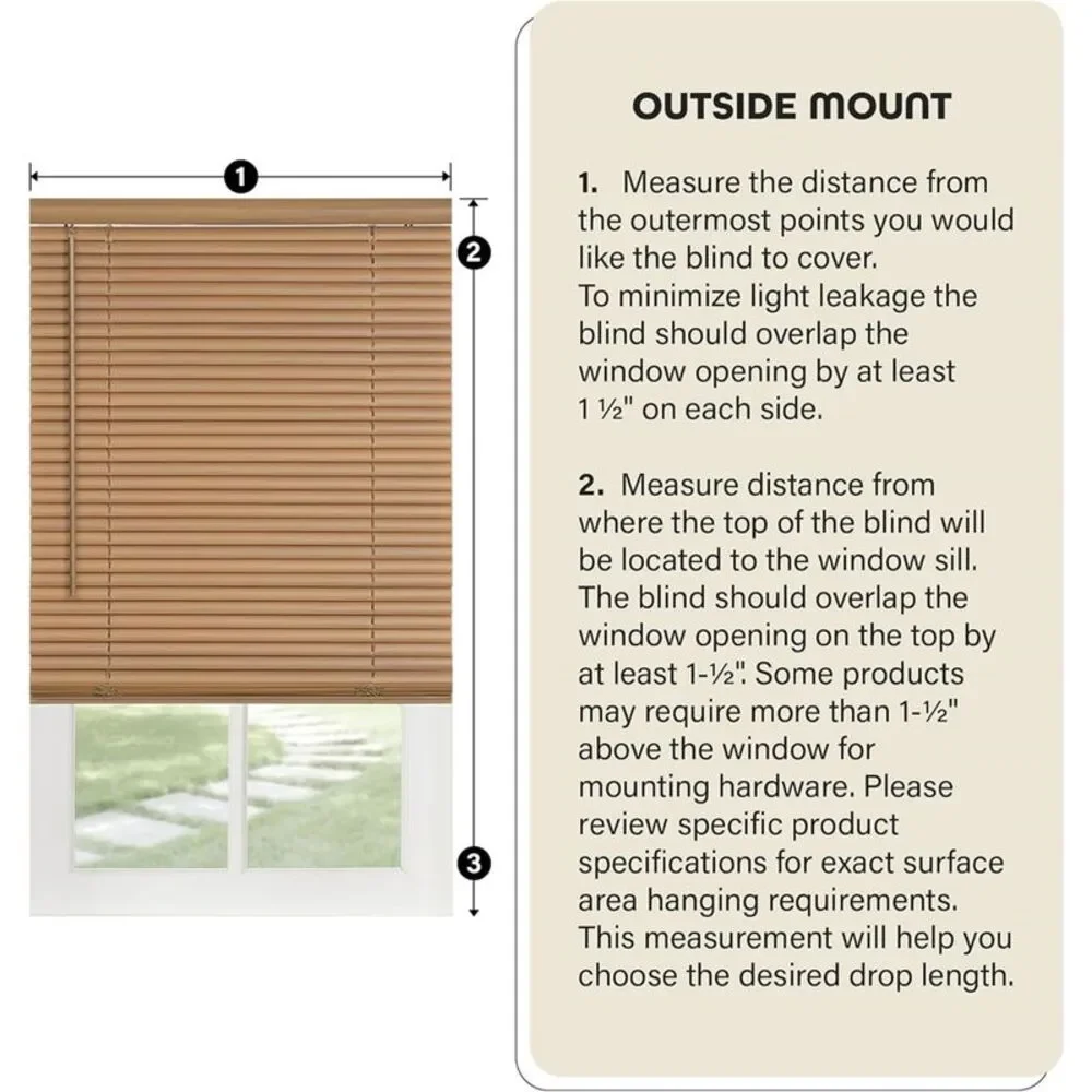 Achim GII Cordless Morning Star Light Filtering Window Blind (Black, 27